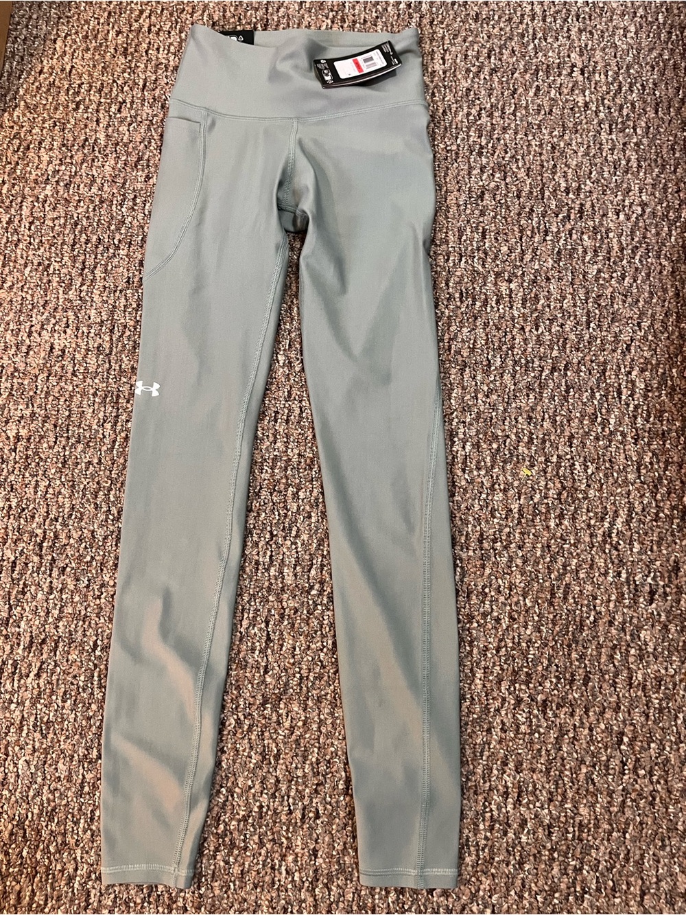 Under Armour Gray High-Waist Women's Leggings